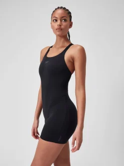 Speedo Black Endurance+ Legsuit Swimsuit Hot