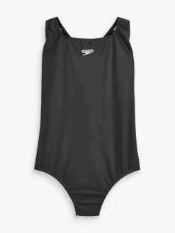 Speedo Black Plus Size Womens Endurance+ Medalist Swimsuit Discount