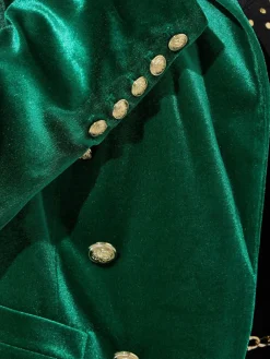 Star by Julien MacDonald Green Velvet Blazer Clearance