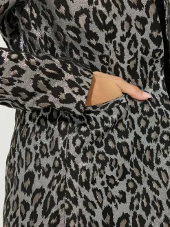 Star by Julien MacDonald Silver Jacquard Animal Jacket Hot