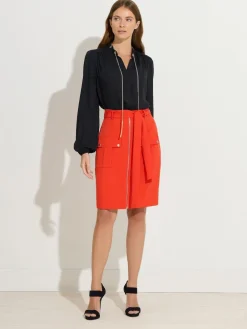 Star by Julien MacDonald Black Chain Detail Blouse Best