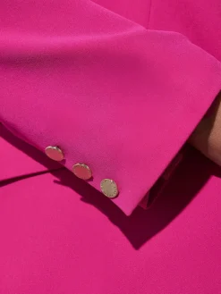 Star by Julien MacDonald Pink Button Detail Tailored Jacket