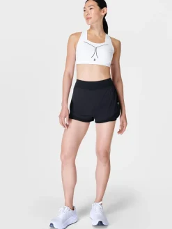 Sweaty Betty Tempo Run Shorts Black Clearance