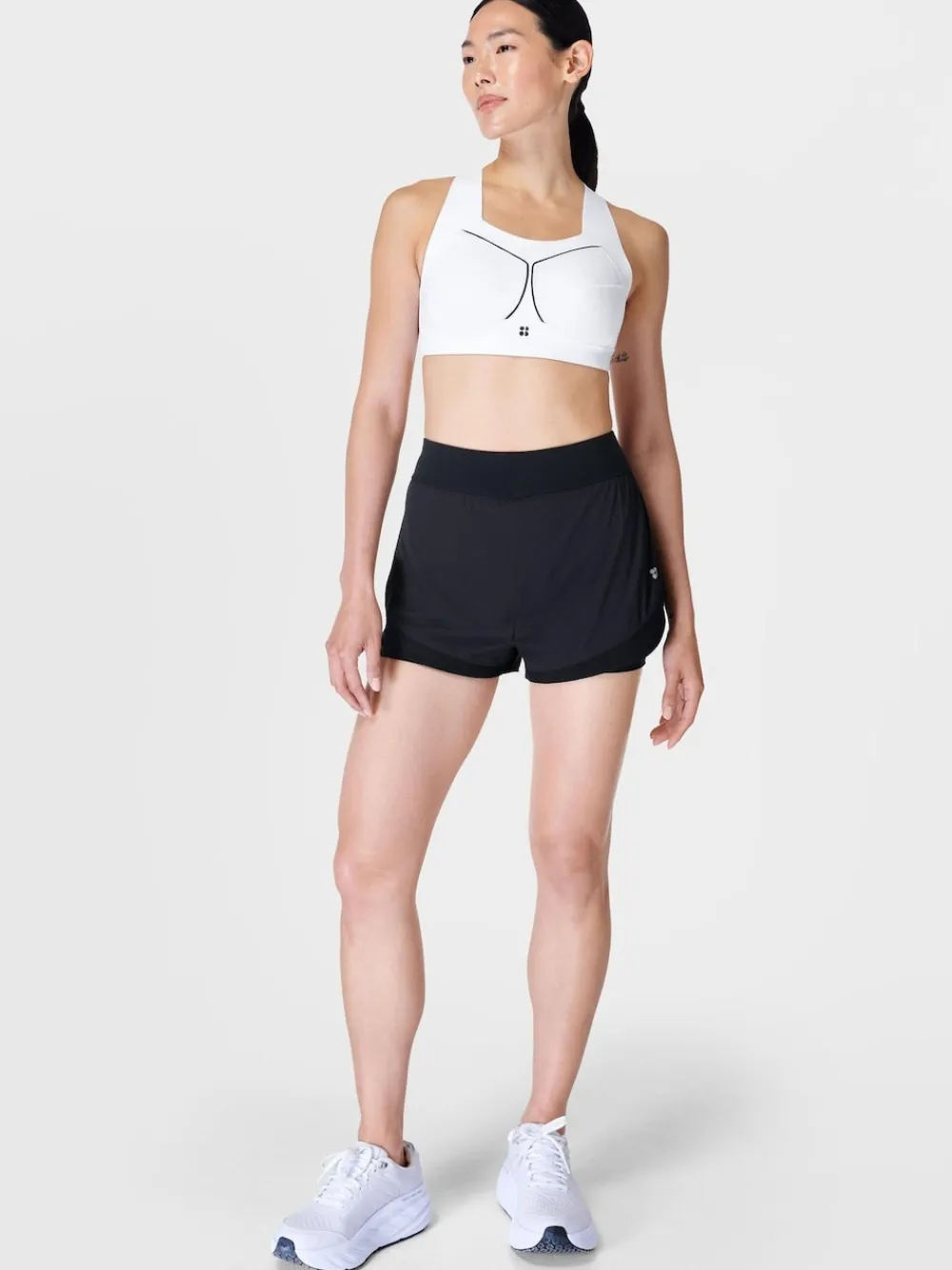 Sweaty Betty Tempo Run Shorts Black Clearance