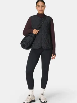 Sweaty Betty Therma Boost Heat Tech 7/8 Walking Leggings Black Outlet