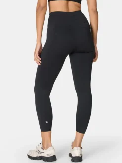 Sweaty Betty Therma Boost Heat Tech 7/8 Walking Leggings Black Outlet
