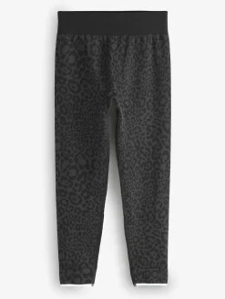 Sweaty Betty Animal Base Layer Leggings Grey Best