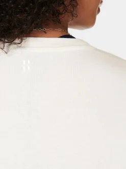 Sweaty Betty After Class Longline Sweatshirt Lily White Online