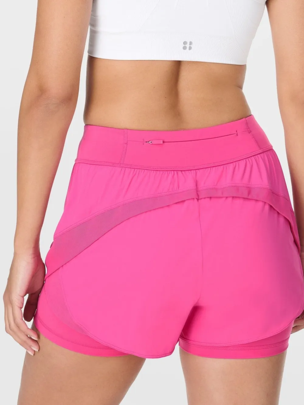 Sweaty Betty Tempo Run Shorts Pink Sale