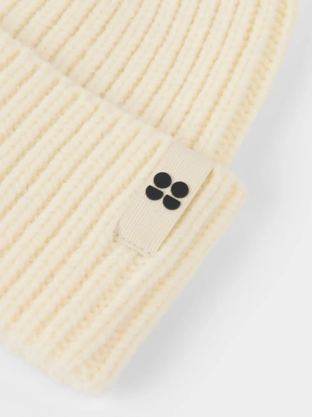 Sweaty Betty Soft Cloud Knitted Beanie Hat White Hot