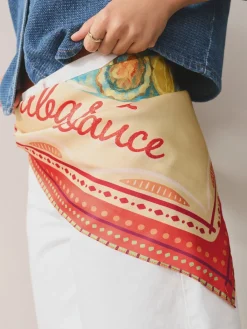 Next Tabasco License Satin Square Scarf Outlet