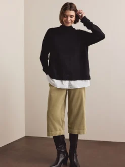 Next Cord Culottes Tan Brown New