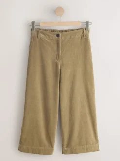 Next Cord Culottes Tan Brown New