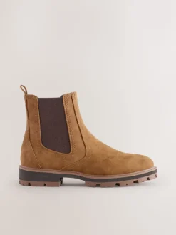 Next Standard/Wide Fit Chelsea Boots Tan Brown Online