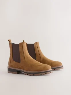 Next Standard/Wide Fit Chelsea Boots Tan Brown Online