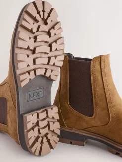 Next Standard/Wide Fit Chelsea Boots Tan Brown Online