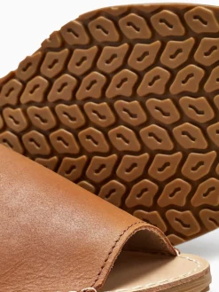 Next Beach Leather Sandals Tan Leather Sale