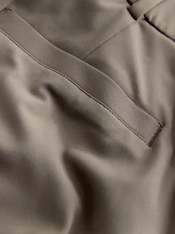 Next N. Premium Wide Leg Tailored Jersey Trousers Taupe Brown Outlet