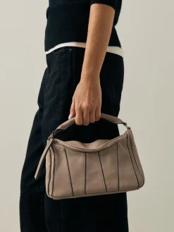 Next Panel Cross-Body Bag Taupe Brown Best