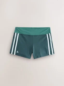 Next Teal Green Active Swim Short Bikini Bottoms New