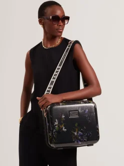 Ted Baker Blue Midnight Bloom Vanity Case Discount