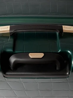 Ted Baker Icon Case Croc Medium Suitcase Green