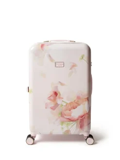 Ted Baker Pink Magnolia Bloom Medium Suitcase Discount