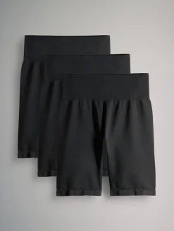 The Set 3 Pack Active Smoothing Cycle Short Black Clearance