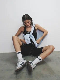 The Set 3 Pack Active Smoothing Racer Vest Balck/Charcoal/Grey Clearance