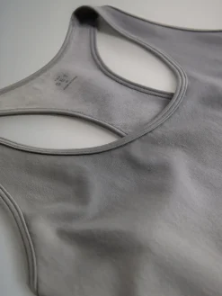 The Set 3 Pack Active Smoothing Racer Vest Balck/Charcoal/Grey Clearance