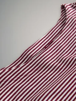 The Set 3 Pack Boat Neck Heavyweight T-Shirts Navy/White/Stripe New