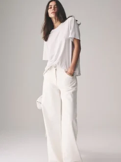 The Set 7 Pack Essential T-Shirts Black/Brown/Taupe/Pink/Light Pink/Cream/White