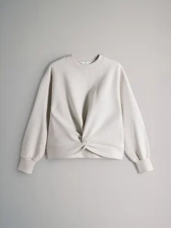 The Set 2 Pack Knot Front Sweatshirt Navy/Cream