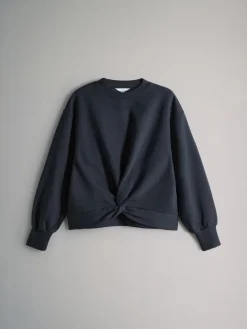 The Set 2 Pack Knot Front Sweatshirt Navy/Cream