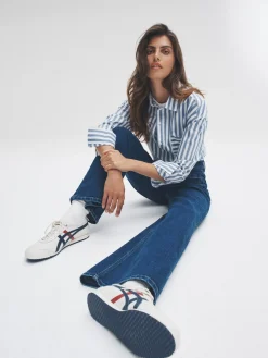 The Set 2 Pack Patch Pocket Wide Leg Jeans Indigo Blue/Black Online