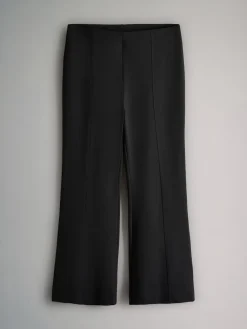 The Set 2 Pack Ponte Wide Leg Trousers Black Discount