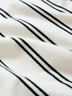 The Set 3 Pack Short Sleeve T-Shirt Dresses Black/Chocolate Brown/Stripe Best