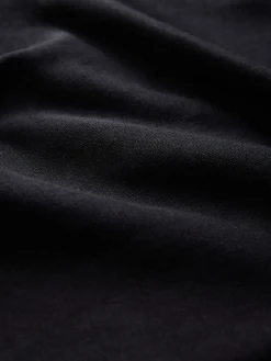 The Set 2 Pack Zip Though Hoodies Black/Grey Marl New