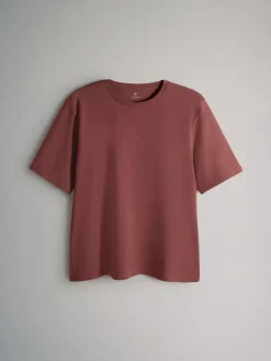 The Set Black/White/Red/Neutrals 10 Pack Short Sleeve Relaxed Fit Crew Neck T-Shirts Outlet