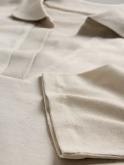 The Set Navy/Stone/Stripe 3 Pack Long Sleeve Heavyweight Rugby T-Shirts