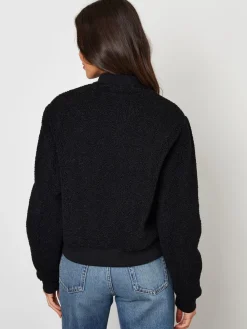 Threadbare Borg Bomber Jacket Black New