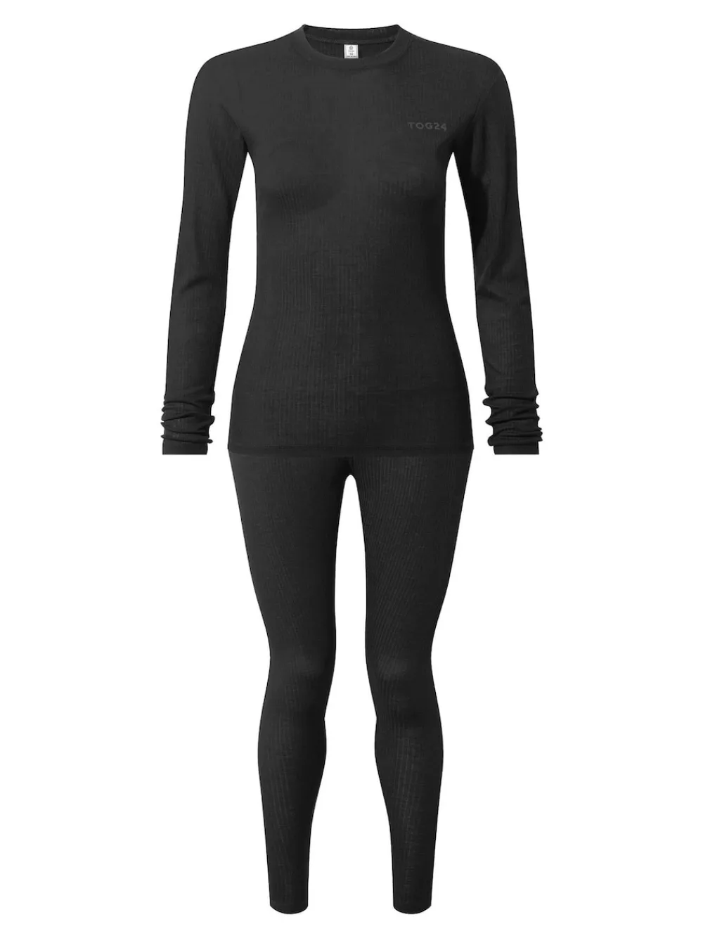 Tog 24 Black Darley Thermal Base Layer Set Sale