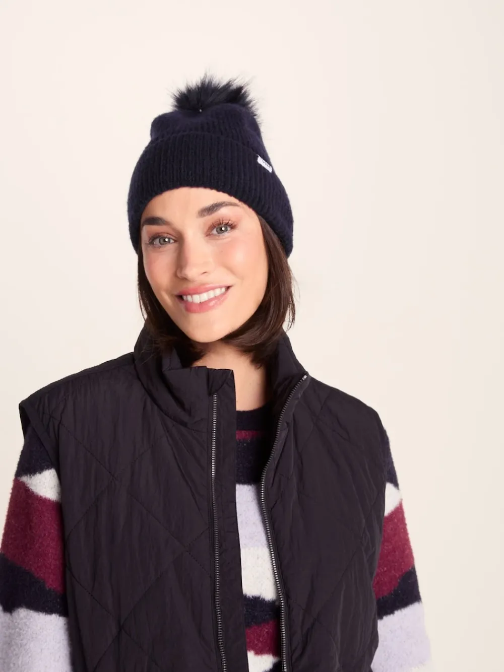 Tog 24 Blue Anya Knitted Hat Outlet