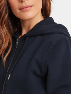 Tog 24 Grey Mia Zip Up Hoodie Blue Discount