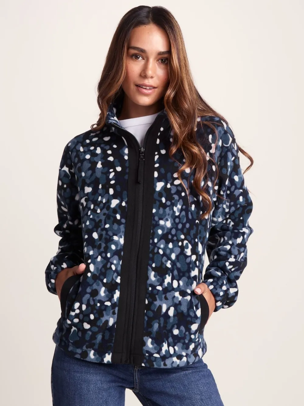 Tog 24 Blue Womens Firan Fleece Jacket Outlet