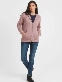 Tog 24 Grey Mia Zip Up Hoodie Pink Online