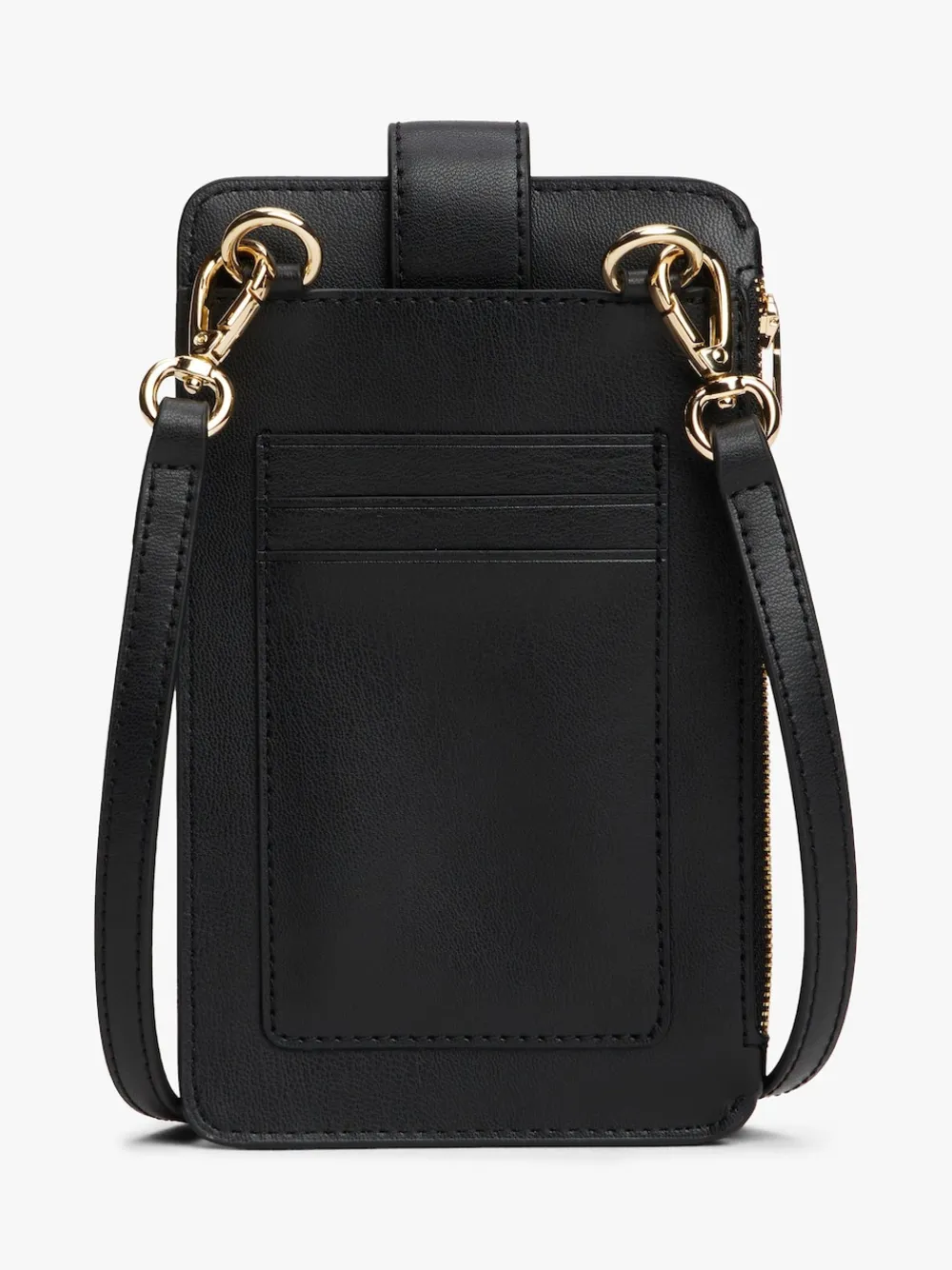 Tommy Hilfiger Hilfiger Icon Monogram Phone Pouch Black New