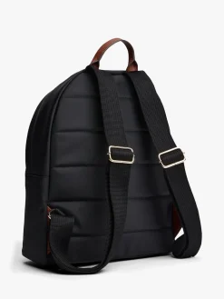 Tommy Hilfiger Black/White Dome Backpack Discount
