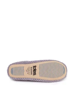Totes Isotoner Popcorn Slippers Grey Sale