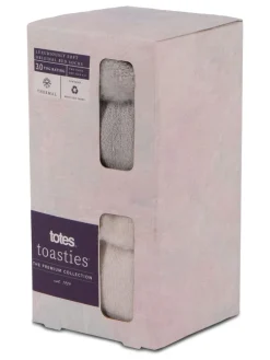 Totes Natural Ladies Brushed Thermal Bed Socks 2 Pack Best